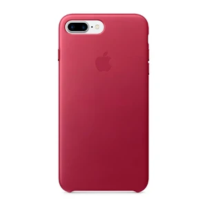 Кожаный чехол Apple Leather Case Berry (MPVU2) для iPhone 7 Plus | 8 Plus MPVU2 - Фото 1