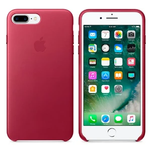 Кожаный чехол Apple Leather Case Berry (MPVU2) для iPhone 7 Plus | 8 Plus - Фото 4