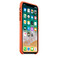 Кожаный чехол Apple Leather Case Bright Orange (MRGK2) для iPhone X - Фото 4