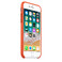 Кожаный чехол Apple Leather Case Bright Orange (MRG82) для iPhone SE 3 | SE 2 | 8 | 7 - Фото 6