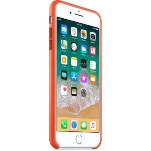 Кожаный чехол Apple Leather Case Bright Orange (MRGD2) для iPhone 8 Plus | 7 Plus - Фото 6