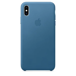 Шкіряний чохол Apple Leather Case Cape Cod Blue (MTEW2) для iPhone XS Max MTEW2 - Фото 1