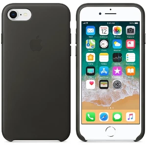 Шкіряний чохол Apple Leather Case Charcoal Gray (MQHC2) для iPhone SE 3 | SE 2 | 8 | 7 - Фото 3