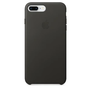 Кожаный чехол Apple Leather Case Charcoal Gray (MQHP2) для iPhone 8 Plus | 7 Plus MQHP2 - Фото 1