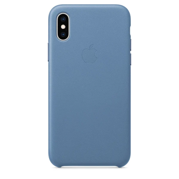 Шкіряний чохол Apple Leather Case Cornflower (MVFP2) для iPhone XS у Вінниці