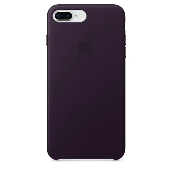 Шкіряний чохол Apple Leather Case Dark Aubergine (MQHQ2) для iPhone 8 Plus | 7 Plus у Рівному