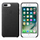 Шкіряний чохол Apple Leather Case Black (MMYJ2) для iPhone 7 Plus | 8 Plus - Фото 4