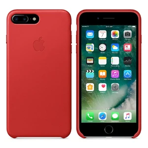 Шкіряний чохол Apple Leather Case (PRODUCT) RED (MMYK2) для iPhone 7 Plus | 8 Plus - Фото 2