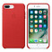Кожаный чехол Apple Leather Case (PRODUCT) RED (MMYK2) для iPhone 7 Plus | 8 Plus - Фото 4
