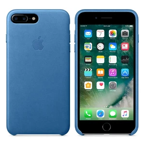 Кожаный чехол Apple Leather Case Sea Blue (MMYH2) для iPhone 7 Plus | 8 Plus - Фото 2