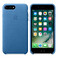 Кожаный чехол Apple Leather Case Sea Blue (MMYH2) для iPhone 7 Plus | 8 Plus - Фото 2