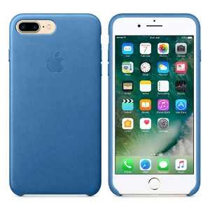 Кожаный чехол Apple Leather Case Sea Blue (MMYH2) для iPhone 7 Plus | 8 Plus - Фото 5