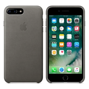Кожаный чехол Apple Leather Case Storm Gray (MMYE2) для iPhone 7 Plus | 8 Plus - Фото 2