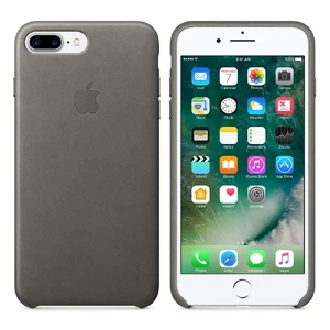 Кожаный чехол Apple Leather Case Storm Gray (MMYE2) для iPhone 7 Plus | 8 Plus - Фото 4