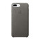 Кожаный чехол Apple Leather Case Storm Gray (MMYE2) для iPhone 7 Plus | 8 Plus MMYE2 - Фото 1