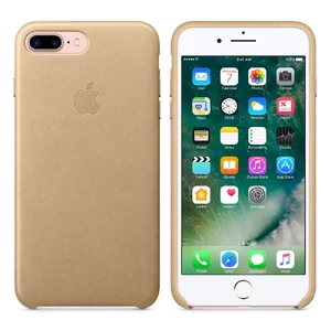 Шкіряний чохол Apple Leather Case Tan (MMYL2) для iPhone 7 Plus | 8 Plus - Фото 6