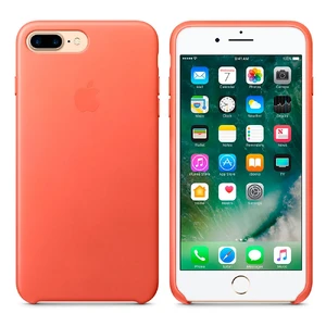 Шкіряний чохол Apple Leather Case Geranium (MQ5H2) для iPhone 7 Plus | 8 Plus - Фото 5