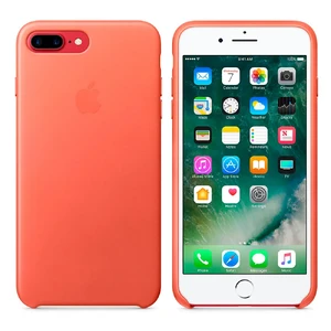 Шкіряний чохол Apple Leather Case Geranium (MQ5H2) для iPhone 7 Plus | 8 Plus - Фото 7