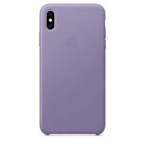 Шкіряний чохол Apple Leather Case Lilac (MVH02) для iPhone XS Max MVH02 - Фото 1
