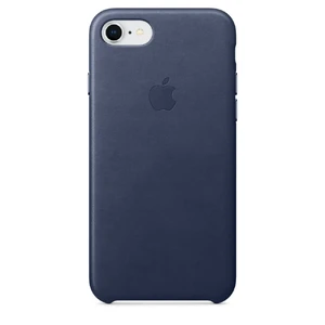 Шкіряний чохол Apple Leather Case Midnight Blue (MQH82) для iPhone SE 3 | SE 2 | 8 | 7 MQH82 - Фото 1