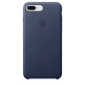 Шкіряний чохол Apple Leather Case Midnight Blue (MQHL2) для iPhone 8 Plus | 7 Plus MQHL2 - Фото 1