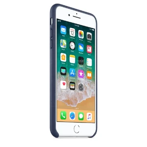 Шкіряний чохол Apple Leather Case Midnight Blue (MQHL2) для iPhone 8 Plus | 7 Plus - Фото 5