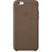 Кожаный чехол Apple Leather Case Olive Brown (MGR22) для iPhone 6 | 6s - Фото 2