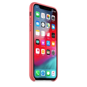 Кожаный чехол Apple Leather Case Peony Pink (MTEU2) для iPhone XS - Фото 5