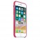 Кожаный чехол Apple Leather Case Pink Fuchsia (MQHG2) для iPhone SE 3 | SE 2 | 8 | 7 - Фото 5