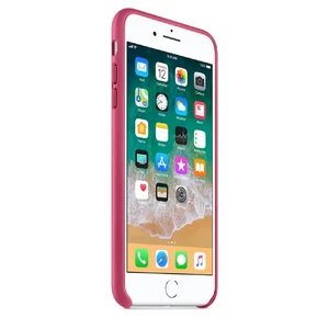 Кожаный чехол Apple Leather Case Pink Fuchsia (MQHT2) для iPhone 8 Plus | 7 Plus - Фото 5