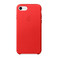 Кожаный чехол Apple Leather Case (PRODUCT) RED (MMY62) для iPhone SE 3 | SE 2 | 8 | 7 MMY62 - Фото 1