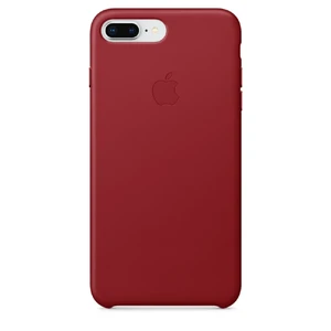 Шкіряний чохол Apple Leather Case (PRODUCT) RED (MQHN2) для iPhone 8 Plus | 7 Plus MQHN2 - Фото 1