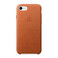 Кожаный чехол Apple Leather Case Saddle Brown (MMY22) для iPhone SE 3 | SE 2 | 8 | 7 MMY22 - Фото 1