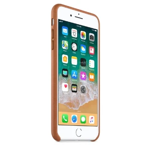 Шкіряний чохол Apple Leather Case Saddle Brown (MQHK2) для iPhone 8 Plus | 7 Plus - Фото 5