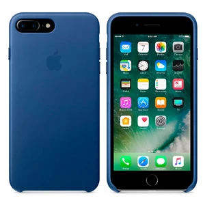 Кожаный чехол Apple Leather Case Sapphire (MPTF2) для iPhone 7 Plus | 8 Plus - Фото 2