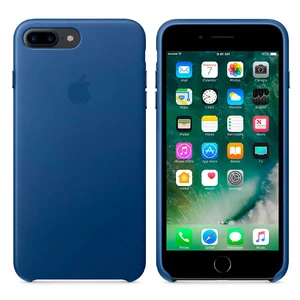 Кожаный чехол Apple Leather Case Sapphire (MPTF2) для iPhone 7 Plus | 8 Plus - Фото 3