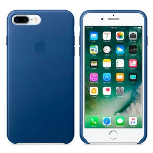 Кожаный чехол Apple Leather Case Sapphire (MPTF2) для iPhone 7 Plus | 8 Plus - Фото 4