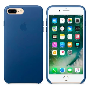 Кожаный чехол Apple Leather Case Sapphire (MPTF2) для iPhone 7 Plus | 8 Plus - Фото 5
