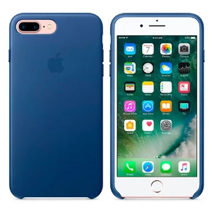 Кожаный чехол Apple Leather Case Sapphire (MPTF2) для iPhone 7 Plus | 8 Plus - Фото 6