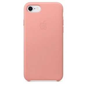 Шкіряний чохол Apple Leather Case Soft Pink (MRG62) для iPhone SE 3 | SE 2 | 8 | 7 MRG62 - Фото 1