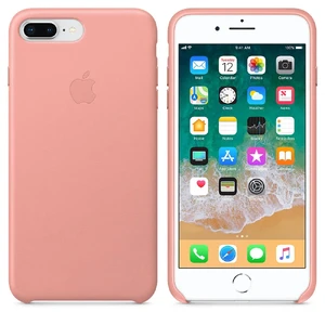Шкіряний чохол Apple Leather Case Soft Pink (MRGA2) для iPhone 8 Plus | 7 Plus - Фото 3
