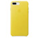 Кожаный чехол Apple Leather Case Spring Yellow (MRGC2) для iPhone 8 Plus | 7 Plus MRGC2 - Фото 1