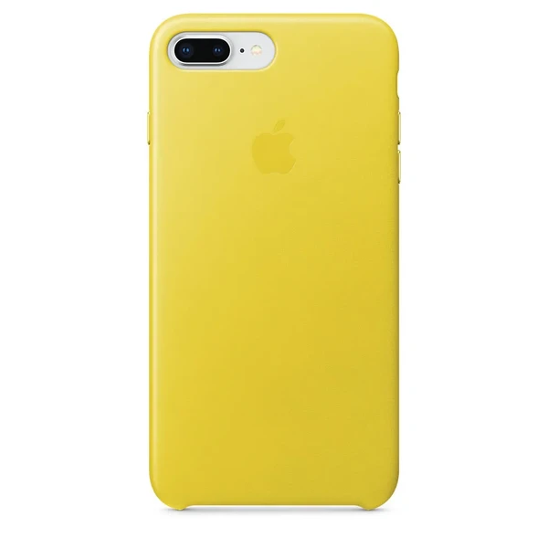 Шкіряний чохол Apple Leather Case Spring Yellow (MRGC2) для iPhone 8 Plus | 7 Plus у Рівному