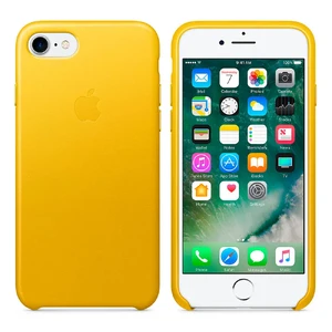 Шкіряний чохол Apple Leather Case Sunflower (MQ5G2) для iPhone SE 3 | SE 2 | 8 | 7 - Фото 4