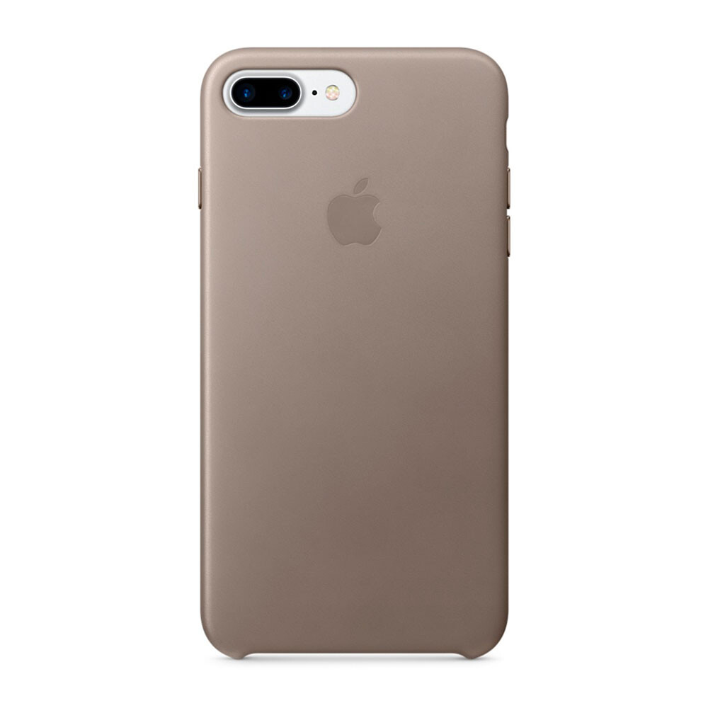 Кожаный чехол Apple Leather Case Taupe (MPTC2) для iPhone 7 Plus | 8 Plus