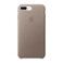 Кожаный чехол Apple Leather Case Taupe (MPTC2) для iPhone 7 Plus | 8 Plus MPTC2 - Фото 1