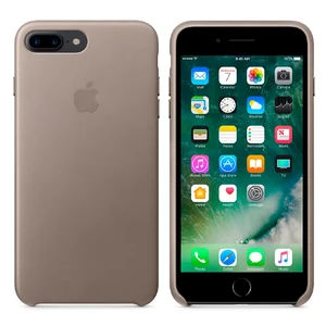 Кожаный чехол Apple Leather Case Taupe (MPTC2) для iPhone 7 Plus | 8 Plus - Фото 3