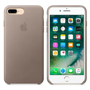 Кожаный чехол Apple Leather Case Taupe (MPTC2) для iPhone 7 Plus | 8 Plus - Фото 5