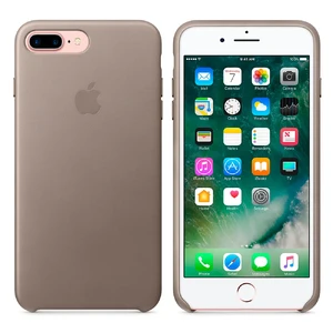 Кожаный чехол Apple Leather Case Taupe (MPTC2) для iPhone 7 Plus | 8 Plus - Фото 6