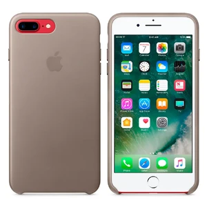Кожаный чехол Apple Leather Case Taupe (MPTC2) для iPhone 7 Plus | 8 Plus - Фото 7